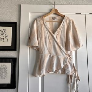 LOFT wrap top